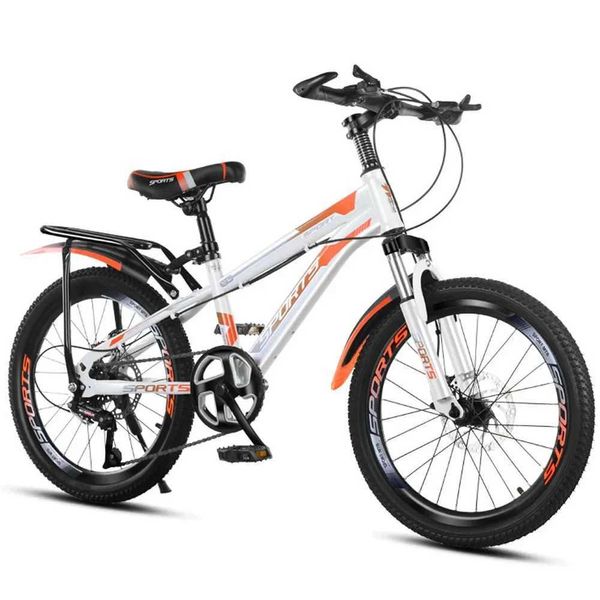 Bikes 20/24 pouces Bicycle en 6 étapes Speed Speed Bike Single Person Simplicité Outil de navettage Double Disc Frein Y240423