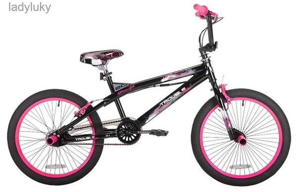 Bikes 20 Bicicleta BMX para niña Negro/Rosa Bicicletas infantiles para niñaL240105