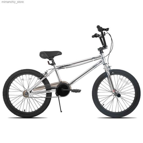 Vélos Vélo BMX 20 pouces pour enfants à partir de 7 ans Freesty Vélos pour enfants pour garçons filles débutants vel Riders doubles freins à main Q231129