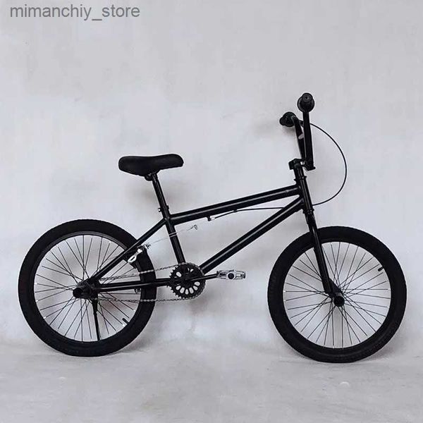 Bicicletas 20 pulgadas BMX Fancy Stunt City Street Bike U Freno Marco de acero Minni Racing Performance Bicyc Hombres y mujeres para niños Aldult Q231129