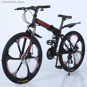 Fietsen 2022 Nieuwe Opvouwbare Bicyc Mountainbike 26 Inch 21 Speed Fietsen Mountain Bicyc Q231129
