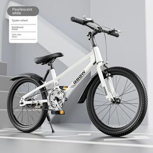 Fietsen 2024 inch kinderfiets primaire en middelbare schoolstudent gaan naar school Scooter Light Mountain Bike Single Speed Road Bike