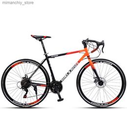 Vélos 21 vitesses vélo 26 pouces poignée courbée super rapide compétition montagnes hors route vélo en alliage d'aluminium frein à disque Q231030