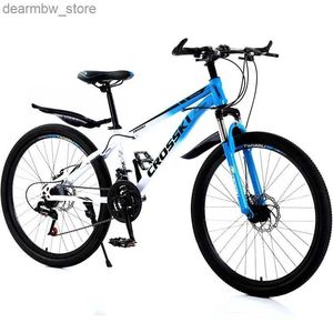 Fietsen 24/26 inch mountainbike 21/24/27/30 Speed Bicyc aluminium legering Hand Anti slip pedaal sterke schokabsorptie L48