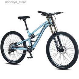 Bikes 26 27,5 pouces alliage en aluminium DH TOULE DH BIED HYDRAULIC DISC freinage MTB Mountain Bicyc Oil Fork Fork L48