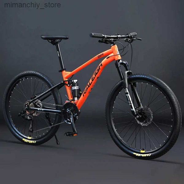 Bicicletas Bicicleta de montaña de 26/29 pulgadas Cuesta abajo Bicicletas de montaña todoterreno Cross Country MTB Soft Tail Dual Damping Mountain Bicyc Q231129