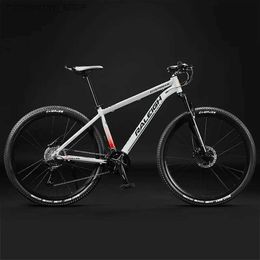 Fietsen 26 29 inch mountainbike Racefiets Aluminium frame Verende vork Bicyc 33 versnellingen Remmen Racing Variabele snelheid Gravelfiets Q231129