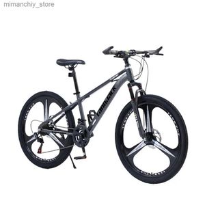 Fietsen 26 Inch 21/24 Speed Mountainbike Drie Messen Lockab Schokabsorberende Voorvork Dubbele Schijfrem Voor Volwassen Bicyc Q231129