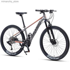 Vélos 27,5/29 pouces vélo vitesse Variable frein à disque vélo cadre en aluminium avec pneu tout-terrain audacieux résistant à l'usure coussin doux unisexe Q231030