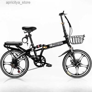 Vélos à vélos à 5 pouces vélo de pliage pour adulte pour adulte variab viabe doub amortisseur disque frein montagne bicyc portab cycling l48