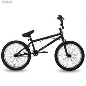 Bikes 9 Color Russian warehouse 20'' BMX Bike Freestyle Steel Bicycle Bike Double Caliper Brake Show Bike Stunt Acrobatic BikeL240105