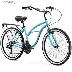 Vélos autour du bloc vélo de plage Cruiser pour femmes 1/3/7/21 vitesses vélos 26/24 roues plusieurs couleurs L240105