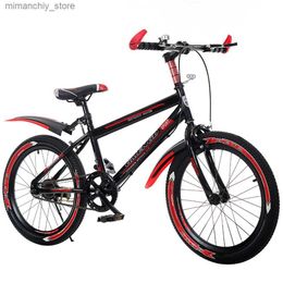 Bicicletas Bicicleta para niños 20/22 pulgadas Bicicletas de montaña Pedal de 6 velocidades Vehículo Tipo estándar Aleación de aluminio Q231030