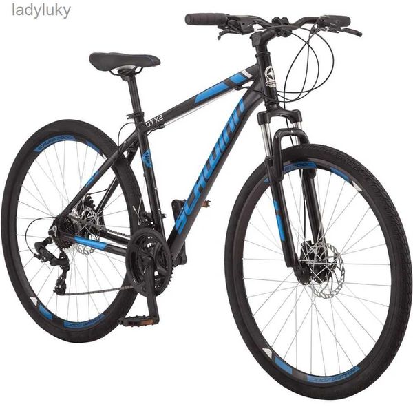 Vélos Confort Vélo adulte Vélo double sport pour hommes et femmes Roues 700c Cadre en aluminium léger Cadre de 18 poucesCyclingL240105