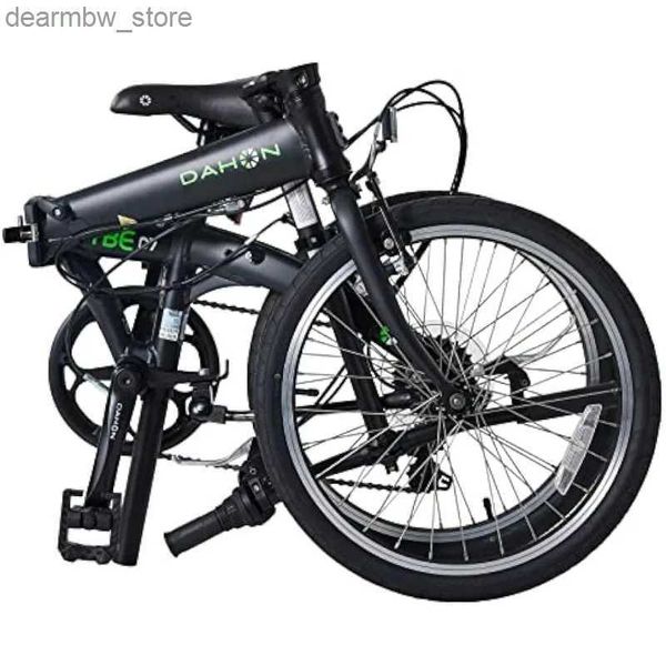 Bikes Dahon Vybe D7 Bike pliant Cadre en aluminium léger;Gears Shimano à 7 vitesses;20 bicyc en pliage pour les adultes L48