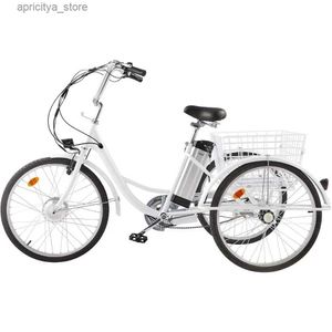 Bikes Tricyc ectric pour adultes Panier 36V Batterie Rovab 250W MOTEUR MOTEUR 3 ROUEE ECLACY