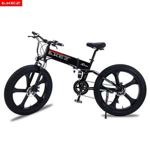 Fietsen Elektrische fiets 1000W Electric 48V Mountain Snow 26 x 4,0 Vet Tyre Folding Q240523