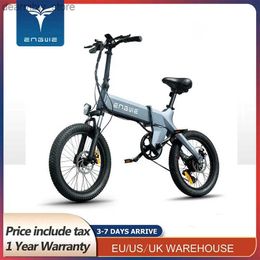 Fietsen Engwe Bike C20 Pro volwassen Etric Bike 36v15.6Ah City Bike 250W Bafang Motor 25 km/H Etric Bicyc 20*3.0inch Ebike L48