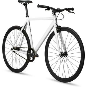 Bikes Fixie Urban Track Bikéride Fixed Gear Or Freewheel avec un cadre en aluminium complet Hublightwight Flophwight et un vélo fixe à fourche Y240423