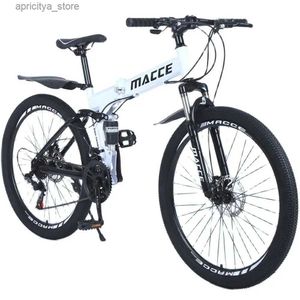 Fietsen Hot Sas Girls Must Fold Bicycs Mountain Bikes Cycling Bicyc 26inch 21 24 Speed L48