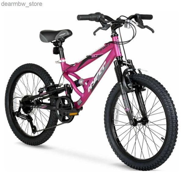 Bikes hyper bicycs 20 filles Swift Mountain Bike for Kids Magenta recommandée âgés de 8 à 13 ans L48