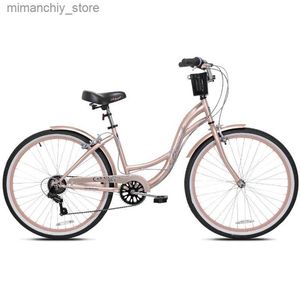 Bicicletas Kent 26 pulgadas. Bayside Bicicleta de crucero para mujer Bicicleta de oro rosa Bicicleta de carretera Bicicleta de carretera de carbono Bicicletas Q231030