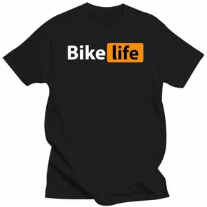 Bikes Life Hub Logo T-shirt Hommes Femmes Fi Marque Plus Taille O-cou Cott Personnalisé À Manches Courtes Hommes T-shirt c6k8 #