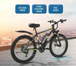 Bicicletas Batería de litio Bicicleta eléctrica de montaña para adultos 21 velocidades 36V 24MPH Bicicleta de ciclismo