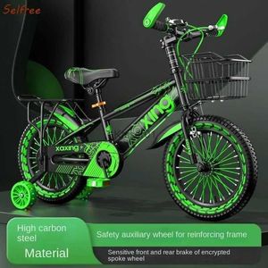 Vélos Little Star vélo pour enfants garçon 3-6-7-8-10 ans enfants pédale vélo bébé poussette avec roue auxiliaire trois styles