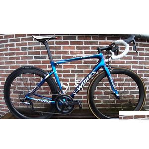 Fietsen gemaakt in China Road Carbon Fiber Chameleon Bike Frames Super Light Racing Custon Paint Bicycle Rameset T1000 Cycling Drop Deliver Otup7