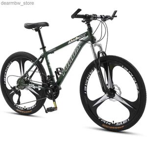 Fietsen mountainbicyc 24/26 inch fiets 24/27/30 snelheid super licht hoog koolstofstalen frame syst lichtmetalen wielen l48