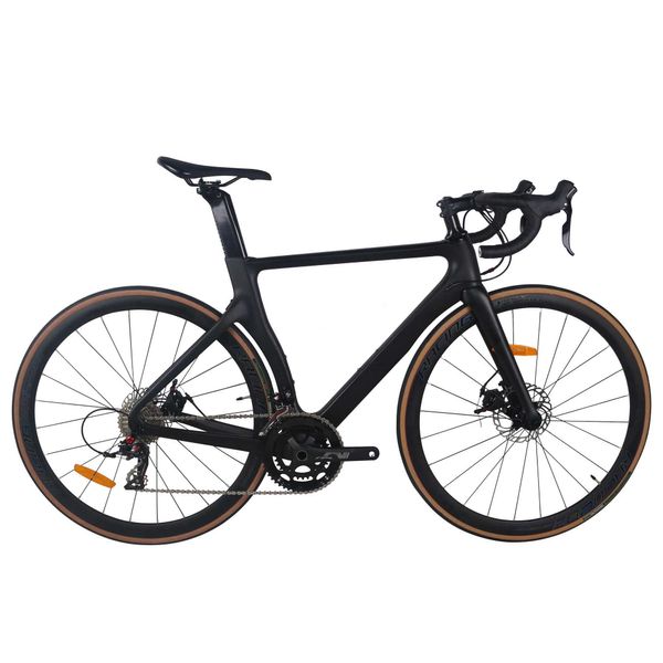 Bikes New Aero Design Sensah 22 vitesses Black Disc Carbon Bicycle de carbone Bicycle de carbone Q240523