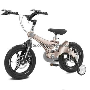 Vélos Ride-Ons 12/14/16 pouces VTT pour enfants 3-6 ans garçon et fille amortisseur pliable vélo étudiant enfant cadeau Dhqra
