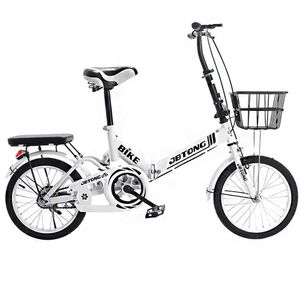 Bikes Ride-ons 16/20 pouces pliage à vélo enfants Bike Portable Cycling Adjustable Groard pour élargir le panier Y240527