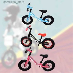 Bikes Ride-Ons 2-6 bébé vélo ultraléger en fibre de carbone vélo coloré enfants sport Balance vélos cyclisme enfant cadeau d'anniversaire enfant vélo Q231017