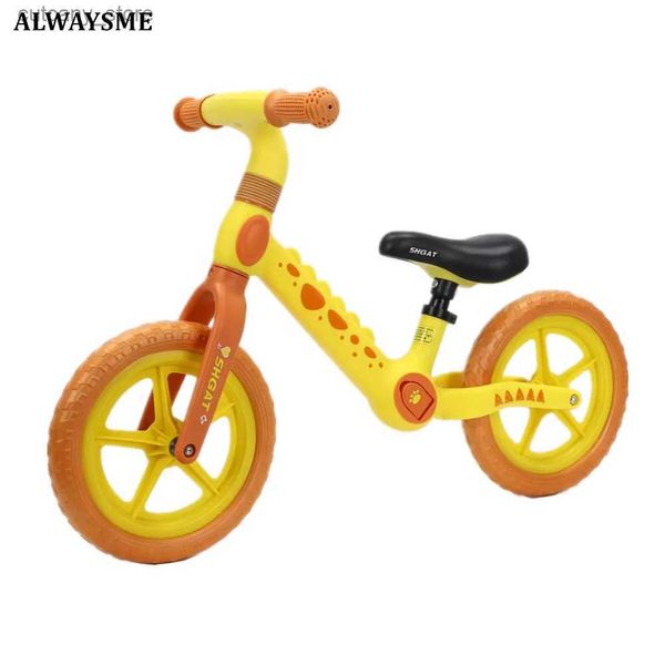 Vélos porteurs ALWAYSME 12 pouces vélo d'équilibre pour enfants de 3 à 6 ans L240319