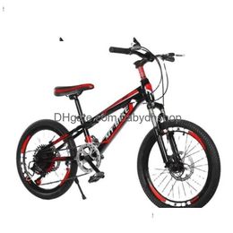 Vélos Ride-Ons Enfants Garçons et filles 8-10-14 ans 20 pouces Vélo de montagne à vitesse unique pour enfants Q231018 Drop Delivery Toy Dhq8T