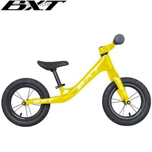 Fietsen Ride-Ons Full Carbon loopfiets voor kinderen Geschikt voor 2-6 jaar Carbon loopfiets voor kinderen Zonder pedaal Duwfiets Kinderloopfiets Q231017