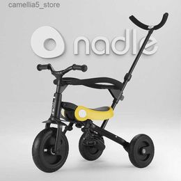 Bikes Ride-Ons Tricycle pliable pour enfants Nadle. Toboggan 3 en 1 2-3-6 ans. Chariot à vélo d'équilibre pour bébé, livraison gratuite Q231018