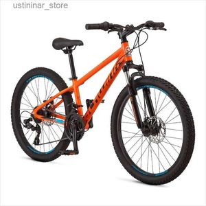 Bicicleta Ride-on Schwinn High Timber Mountain Mountain Bike para hombres y mujeres Opciones de aluminio y marco de acero 21 Opciones de velocidades de 24 pulgadas L47