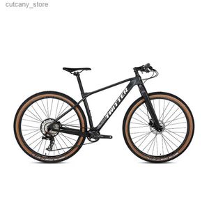Vélos Ride-Ons TWITTER M6 fibre de carbone vtt à travers l'axe 148mm double frein à disque M6100-12S adultes Bicyc 27.5 29er VTT L240319