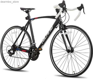 Fietsen Road Bike Shimano 14 versnelt lichtgewicht aluminium frame 700c racefiets voor mannen L48