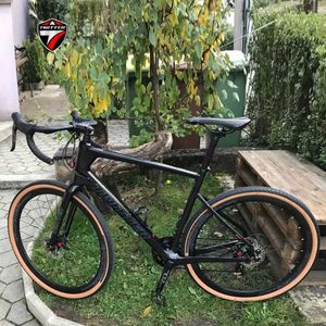Bikes Twitter Bicycle New Carbon Gravel Bicycle with RS-22S Disc frein 700 * 40c Tire Off Road Grade Route interne Pelinka Hub Q240523