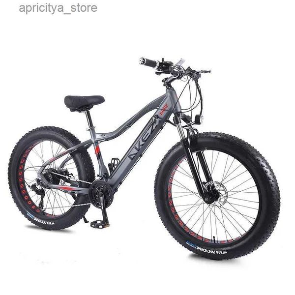 Bicicletas US UK 4.0 Fat Tire Fat 26 pulgadas Bicyc Bicyc Mountain E Bike 750W Pincels Motor Cruiser Bikor Men Ectric Bicyc L48