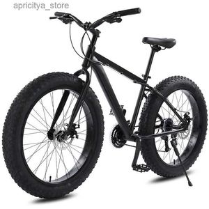 Bikes loups fang bicyc 26 * 4,0 pouces 24 vitesses en aluminium alliage de montagne de montagne gras de neige de neige