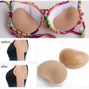 Bikinilistische kussenset Push Up gevoerde bikini -zwempak vrouwen zwemkleding dikker ademende spons bra 240509