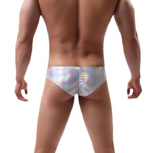 Bikini Pouch Slip Homme Slip Nylon Gay B Sissy U Convexe Sexy Underpant Glace Soie Hommes Culottes Sous-Vêtements Bref Pantalon Discothèque Scène sous-vêtements bref