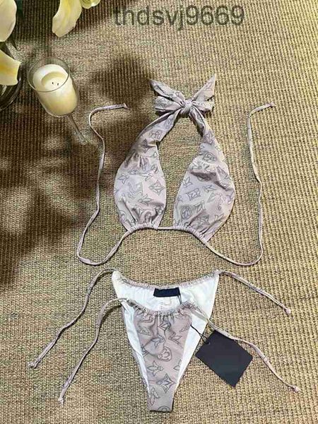 Bikini Diseñador de verano para mujer Bikinis Set Sexy Correa clara Luxurys Traje de baño Estrellas Forma Trajes de baño Traje de baño Traje de baño Ropa de playa Biquini W07 4WMU