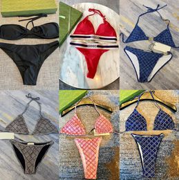 Diseñador de ropa de baño bikini para mujeres que nadan deportes acuáticos Trajes atractivos bikinis de una pieza