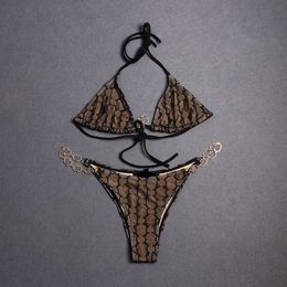 Bikini badpak spot vrouwelijke mode badpak sling sexy badpak sexy pad tweedelige set